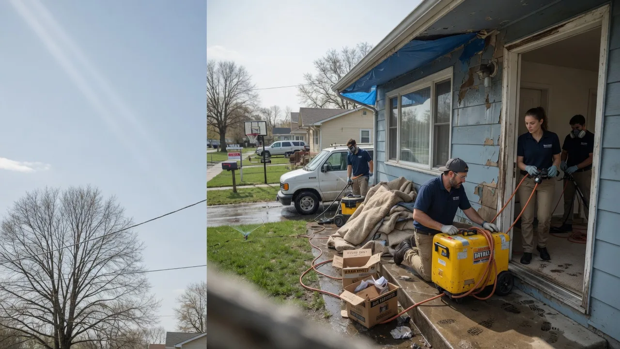 Basement Flood Cleanup in Moorefield, KY near me